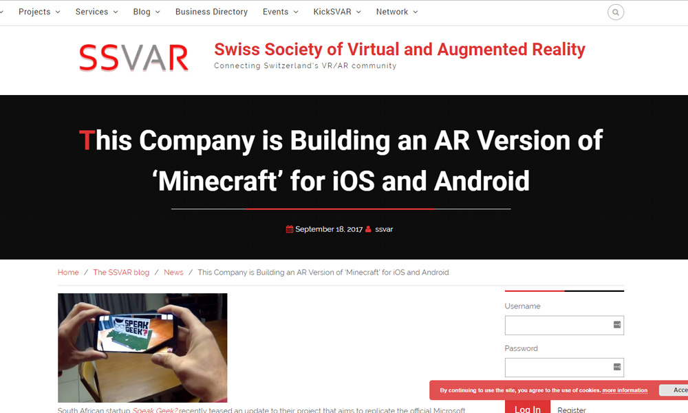 This Company is Building an AR Version of ‘Minecraft’ for iOS and Android